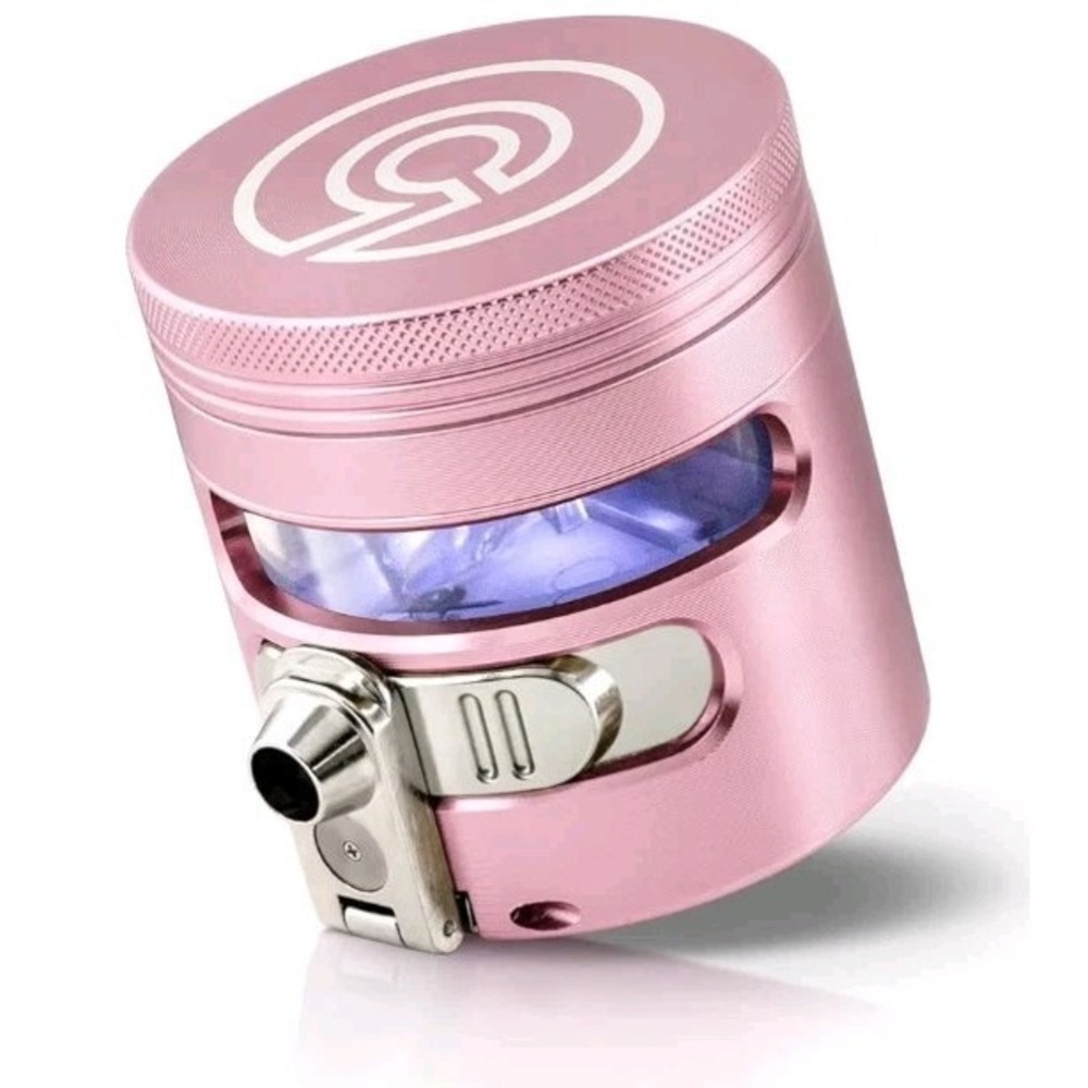 Cloudious Tectonic9 MANUAL Grinder AUTOMATIC‎ Dispenser 2.5" Aluminum Alloy ROSE